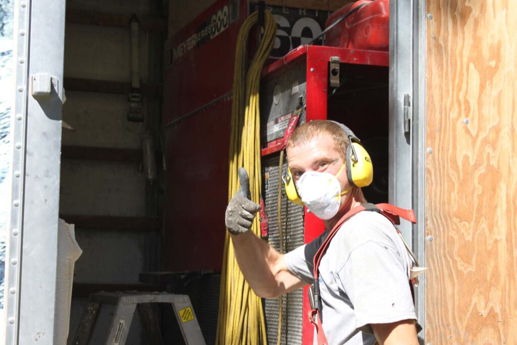 Ready to go insulation crew